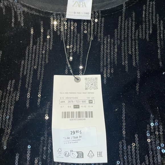 Sequence top -10yr Girl - Picture 2 of 3